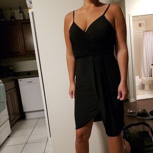Black BooHoo Dress US 12/ UK 16- Tags Still On